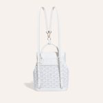 Goyard Alpin Mini Backpack White - Image 3